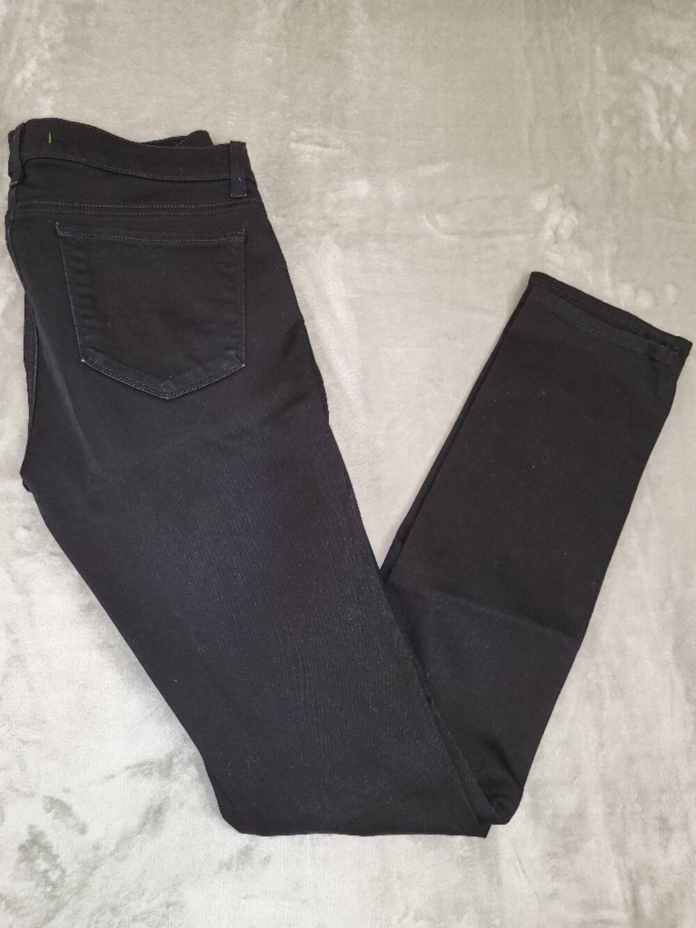 J Brand The Pencil Leg Shadow Black Skinny Jeans Womens Size 29 Mid Rise Stretch
